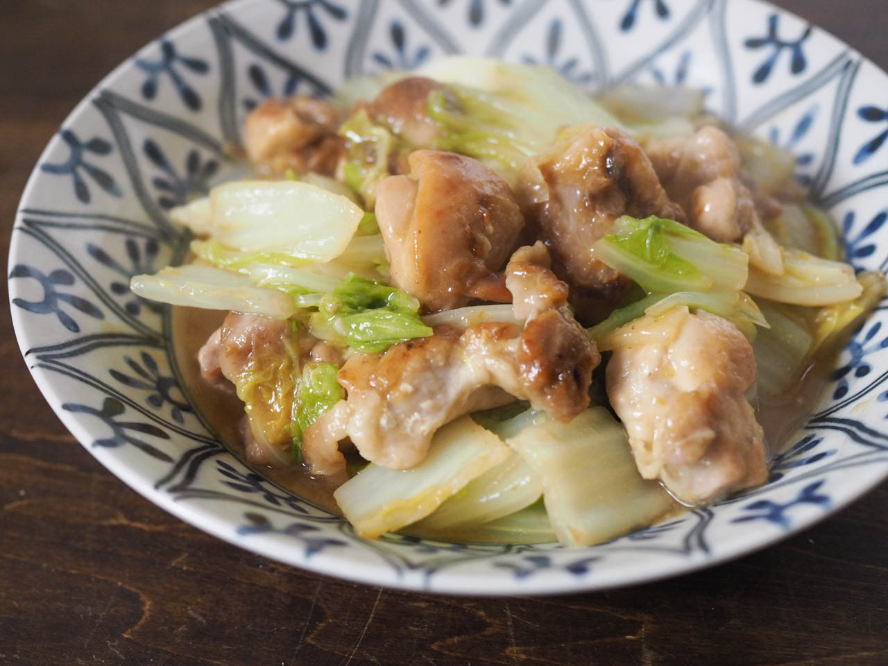 鶏と白菜の柚子胡椒煮 奥薗壽子のなべかまぺえじ